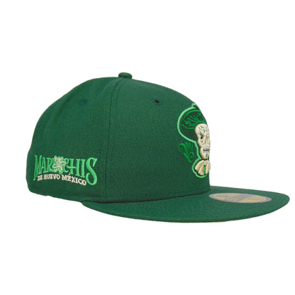 Albuquerque Isotopes Custom New Era 59FIFTY Cap Green