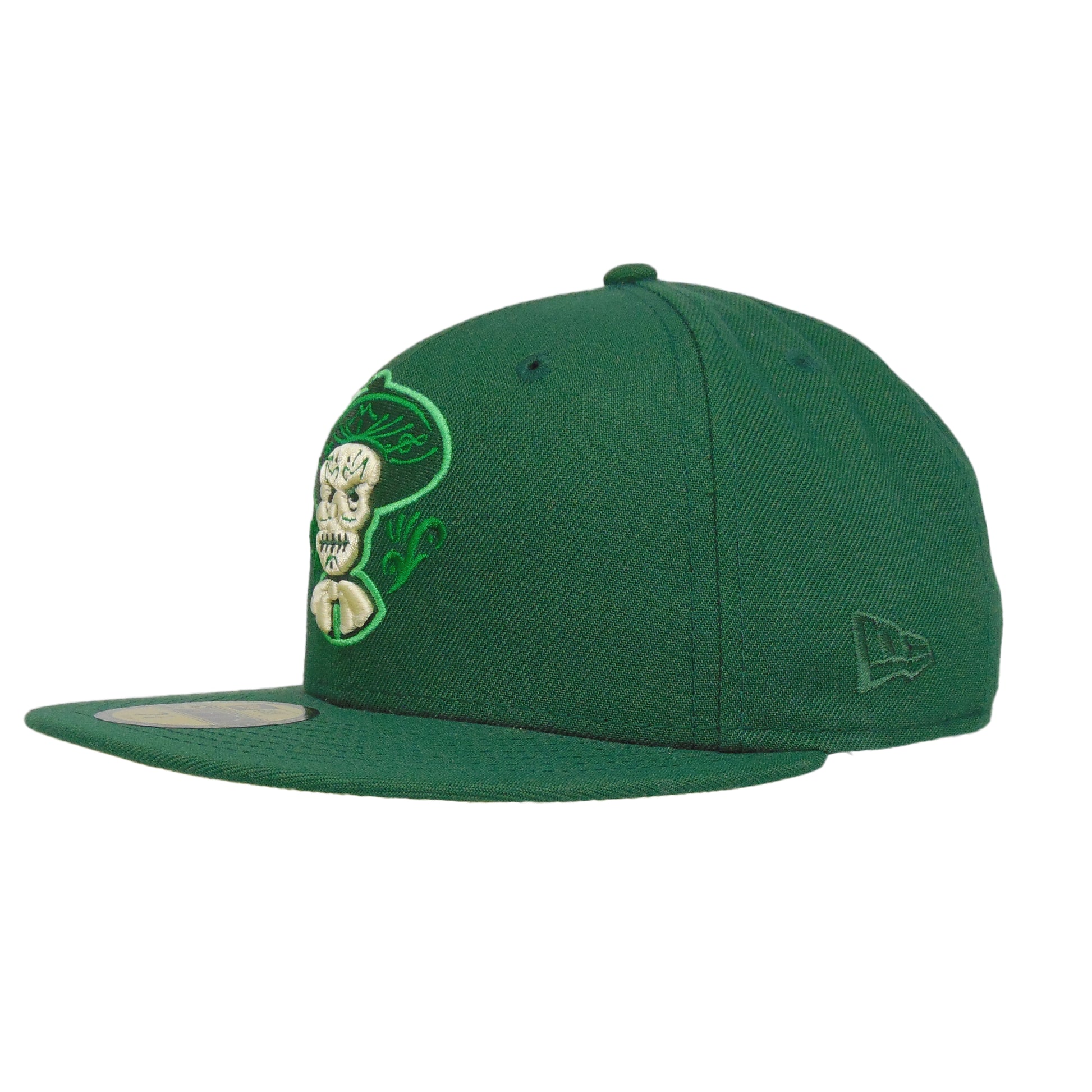 Albuquerque Isotopes Custom New Era 59FIFTY Cap Green