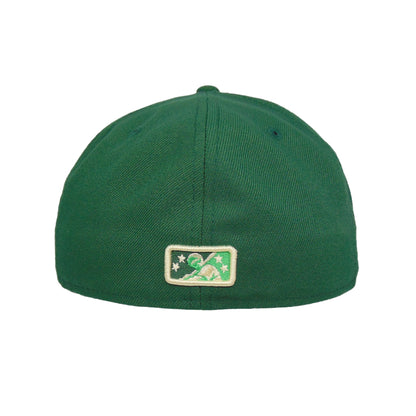 Albuquerque Isotopes Custom New Era 59FIFTY Cap Green