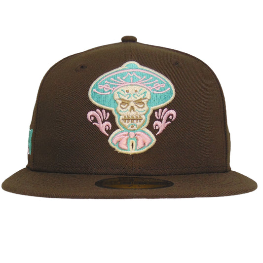 Albuquerque Isotopes Custom New Era 59FIFTY Cap Brown