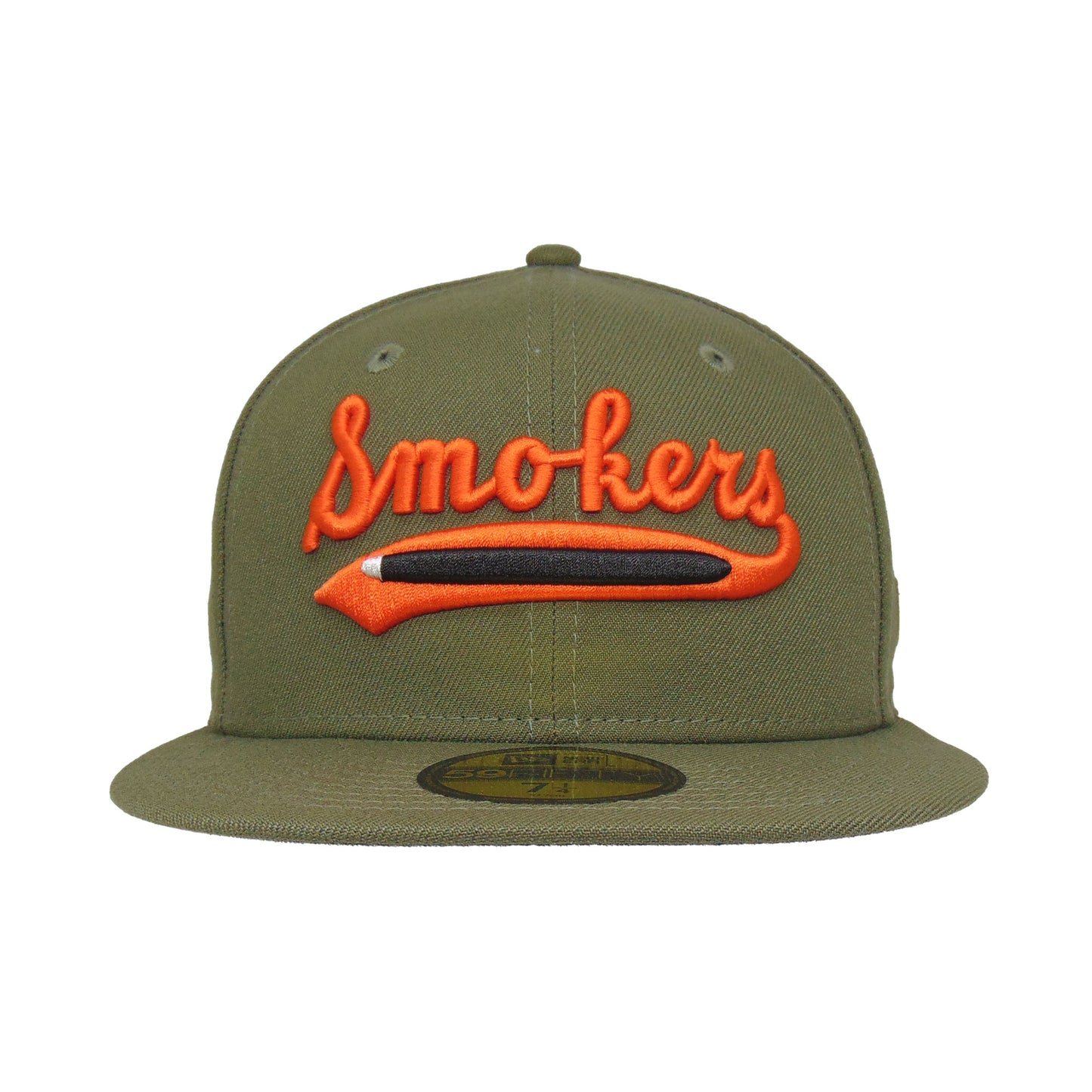 Tampa Smokers Custom New Era Cap Olive