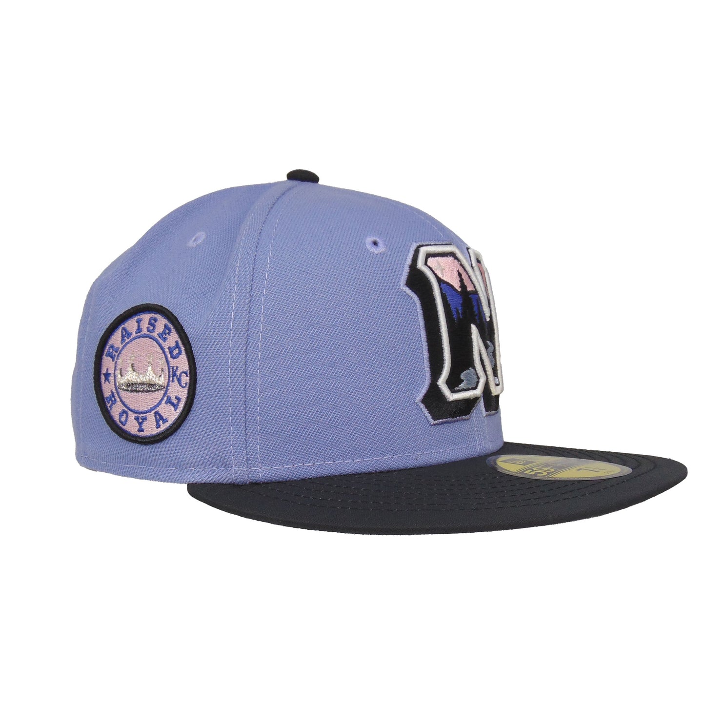 NW Arkansas Naturals Custom New Era 59FIFTY lavender