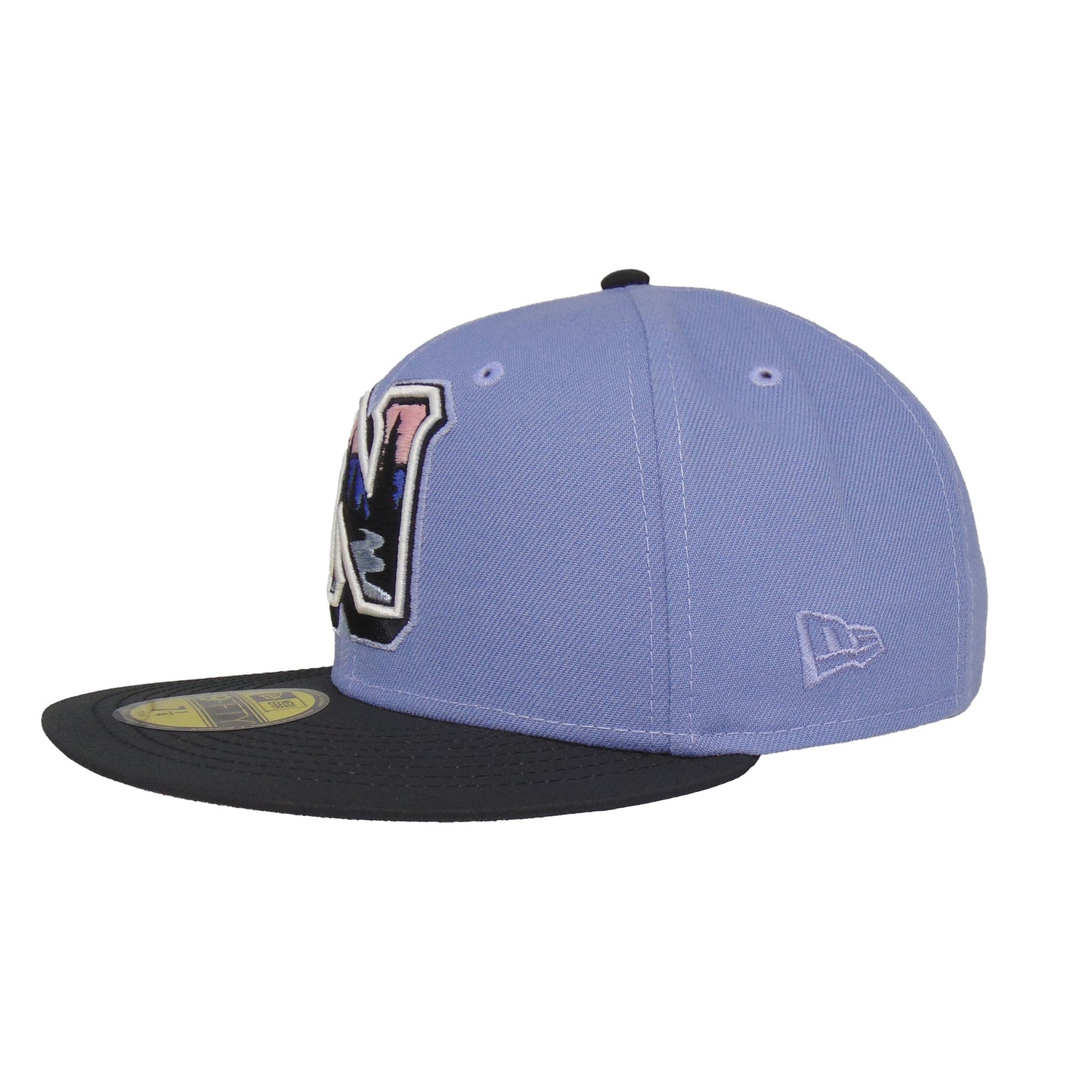 NW Arkansas Naturals Custom New Era 59FIFTY lavender