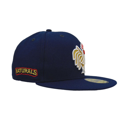 NW Arkansas Naturals Custom New Era 59FIFTY Cap Blue blue Side View