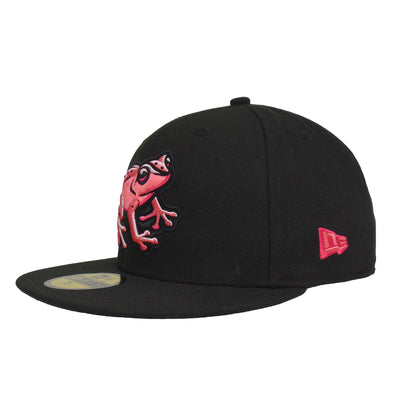 Coquis de Lehigh Valley Jf Custom New Era Cap black pink black Side View