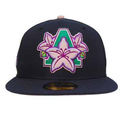 Augusta GreenJackets Azaleas JF Custom New Era 59FIFTY Cap Navy