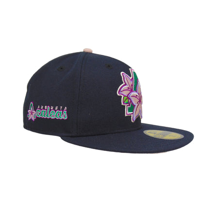 Augusta GreenJackets Azaleas JF Custom New Era 59FIFTY Cap Navy