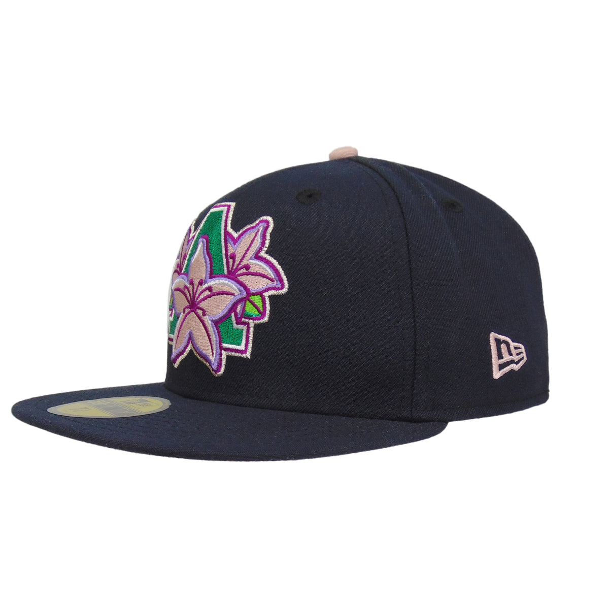 Augusta GreenJackets Azaleas JF Custom New Era 59FIFTY Cap Navy
