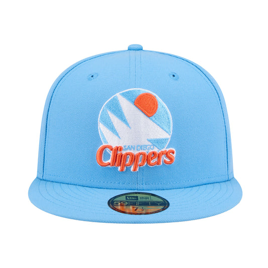 San Diego Clippers New Era 59FIFTY Cap Sky Blue