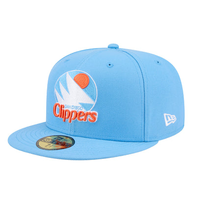 San Diego Clippers New Era 59FIFTY Cap Sky Blue sky blue Side View