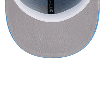 San Diego Clippers New Era 59FIFTY Cap Sky Blue sky blue Undervisor View