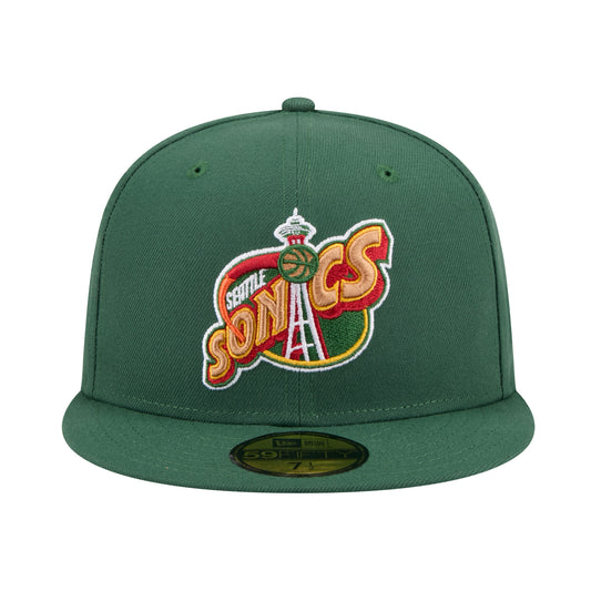 Seattle Supersonics 59FIFTY New Era Cap Green