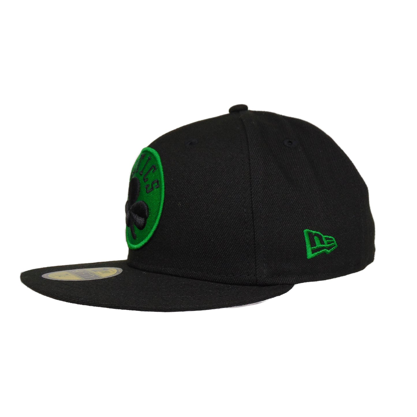 Boston Celtics Jf Custom New Era Cap Black Kelly
