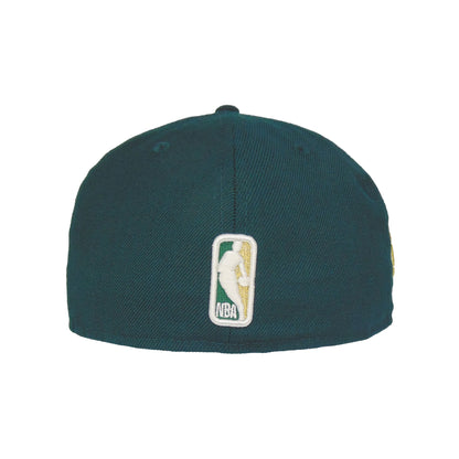 Golden State Warriors Jf Custom 59FIFTY New Era Cap dark green dark green Undervisor View