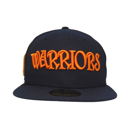 Golden State Warriors Jf Custom 59FIFTY New Era Cap navy