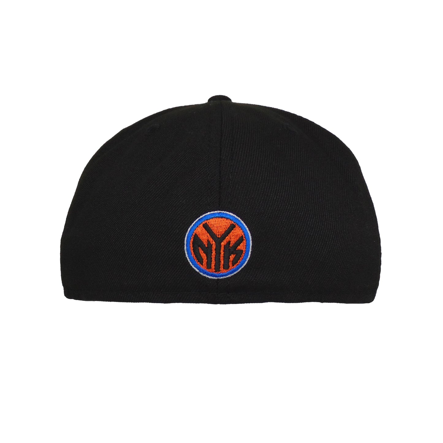 New York Knicks Custom 59FIFTY New Era Cap Black Liberty