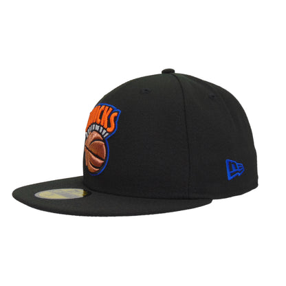 New York Knicks Custom 59FIFTY New Era Cap Black
