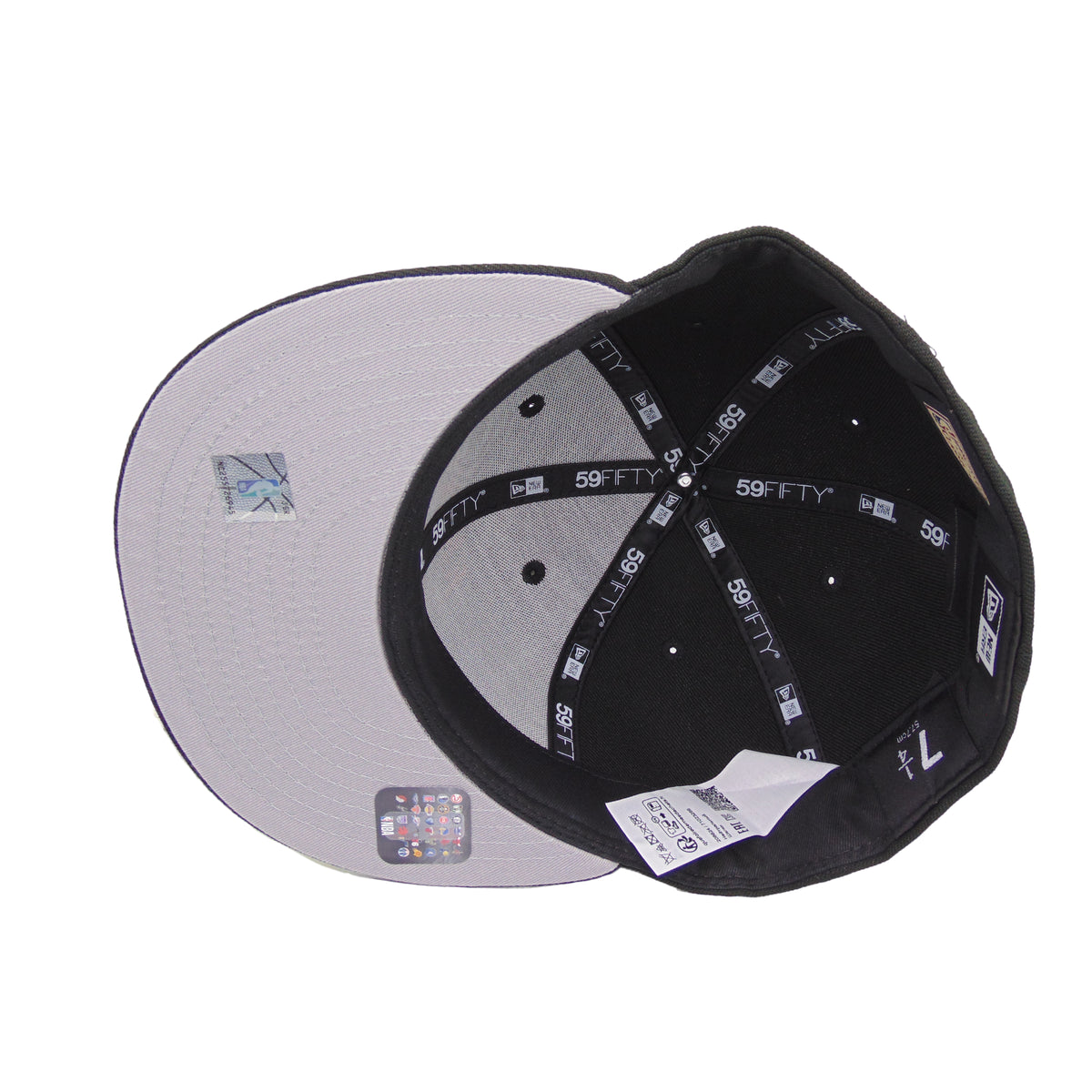 New York Knicks Custom 59FIFTY New Era Cap Black
