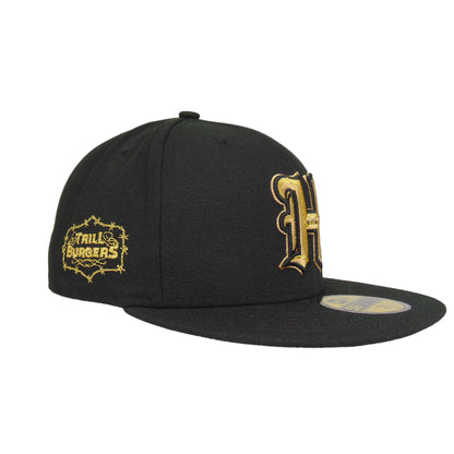 Houston Texans Custom New Era 59FIFTY Cap Black Trill Burgers