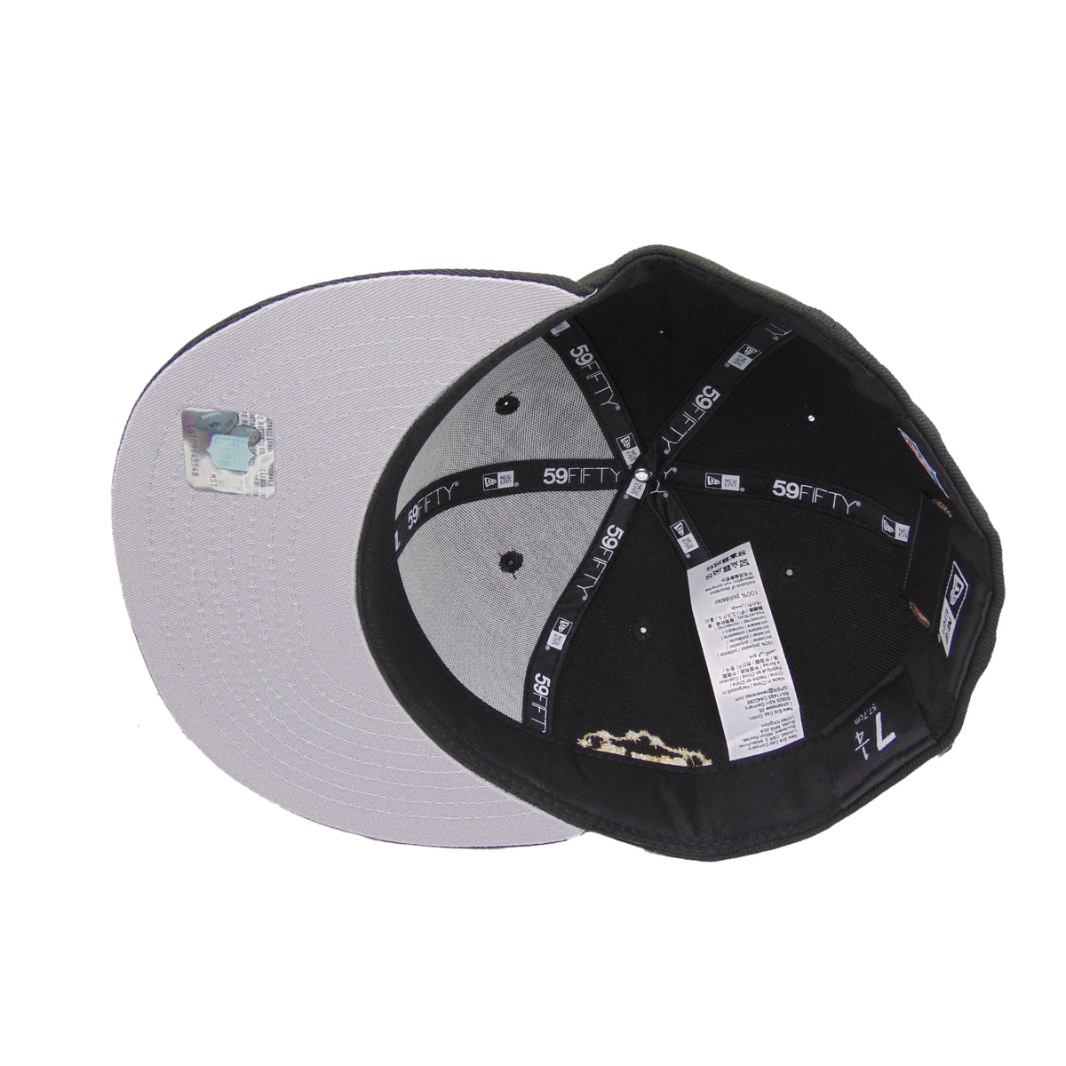Houston Texans Custom New Era 59FIFTY Cap Black Trill Burgers