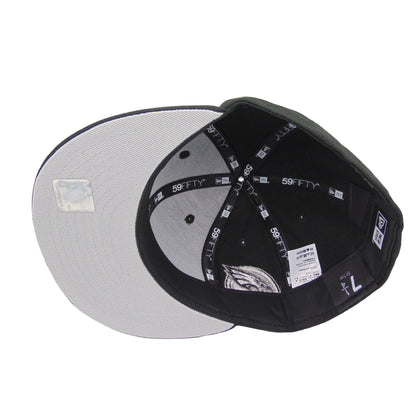 Philadelphia Eagles Custom New Era 59FIFTY Cap Black 75 Seasons