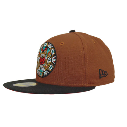 Vancouver Grizzlies Hardwood 59FIFTY New Era Cap Toasted Peanut
