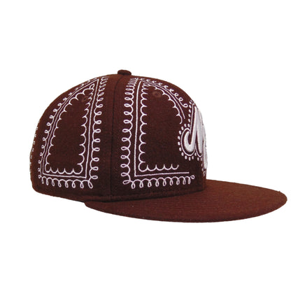 New Era Script 59FIFTY Gingerbread Brown Cap