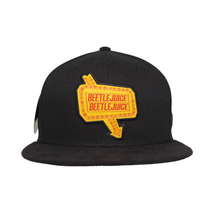 BEETLEJUICE New Era 59FIFTY Cap Black black Front View