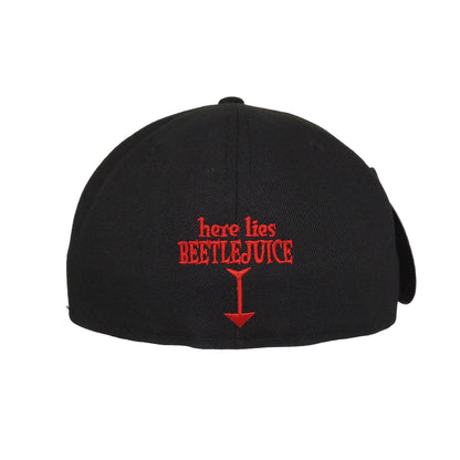 BEETLEJUICE New Era 59FIFTY Cap Black black Back View