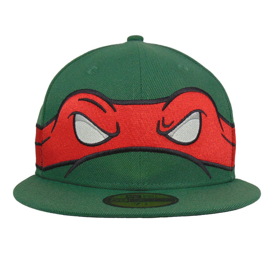 TMNT JustFitteds Custom 59FIFTY New Era Cap Raphael GRN