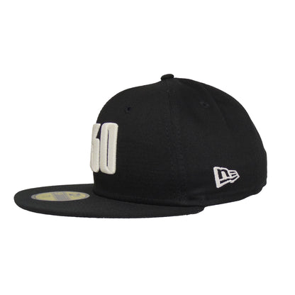 JustFitteds 030 59FIFTY New Era Cap Black black Side View