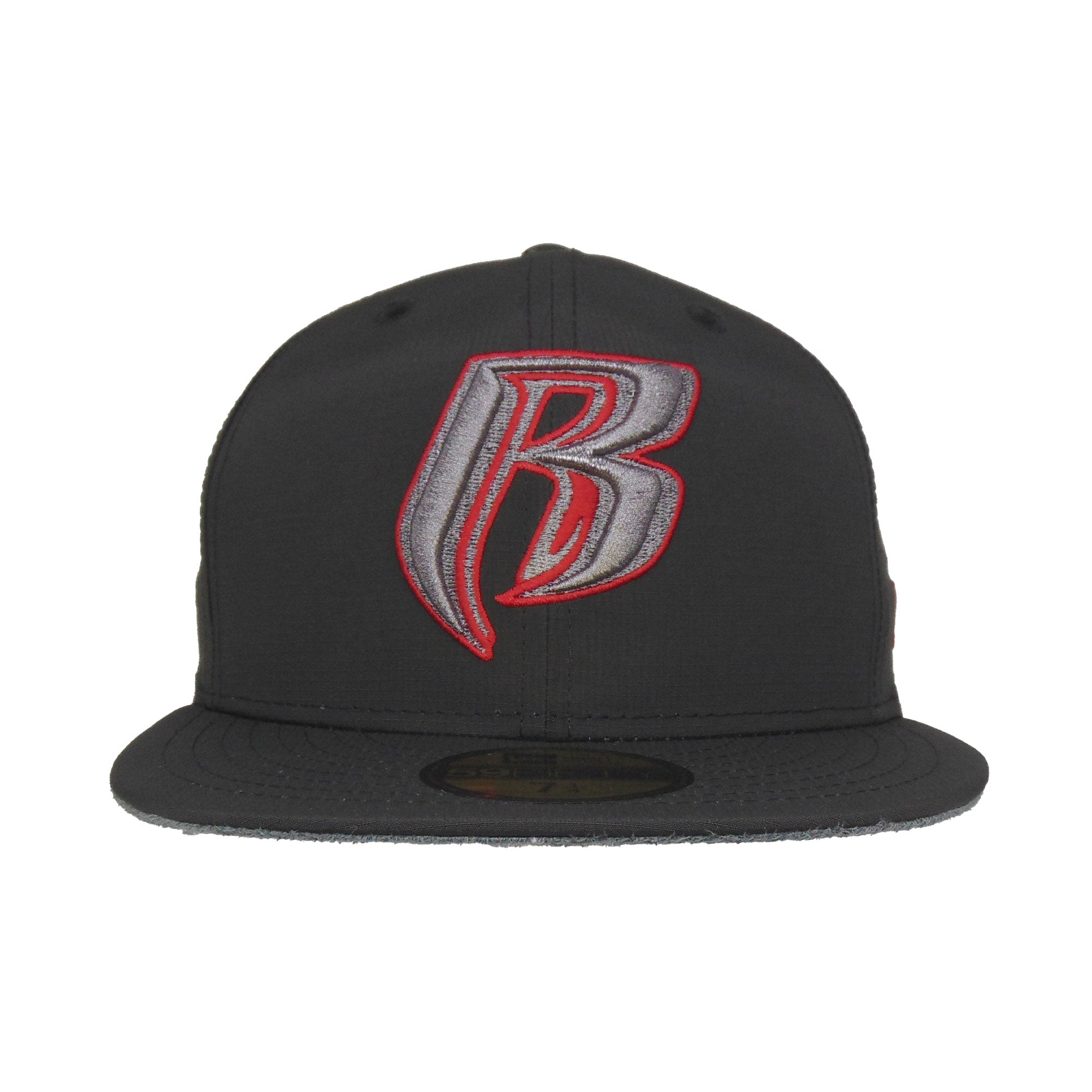 Ruff Ryders Custom New Era 59FIFTY Cap Black Ripstop JustFitteds