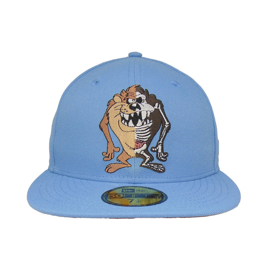 Looney Tunes Custom New Era 59FIFTY Cap TAZ Sky Blue