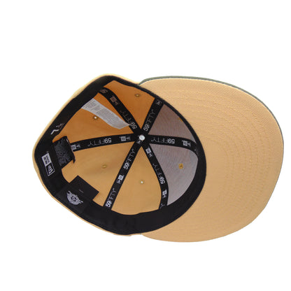 Custom Looney Tunes New Era 59FIFTY Cap TAZ Pecan Olive tan
olive Undervisor View
