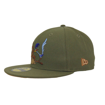 Looney Tunes Custom New Era 59FIFTY Cap Coyote olive olive Side View