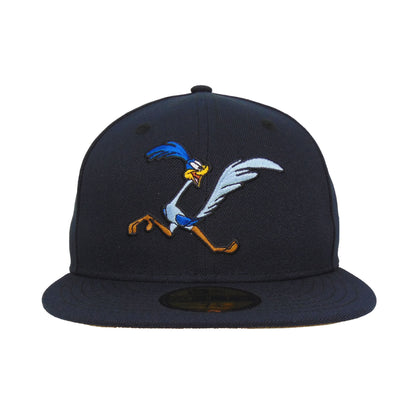 Looney Tunes Custom New Era 59FIFTY Cap Roadrunner navy navy Front View