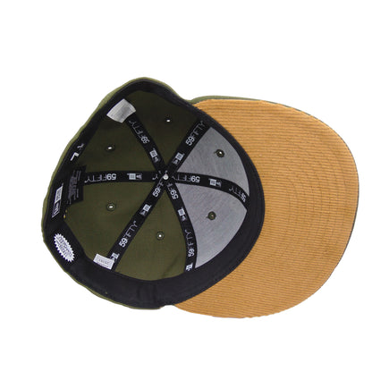Beavis&Butthead Custom New Era 59FIFTY Cap olive olive
wheat Undervisor View