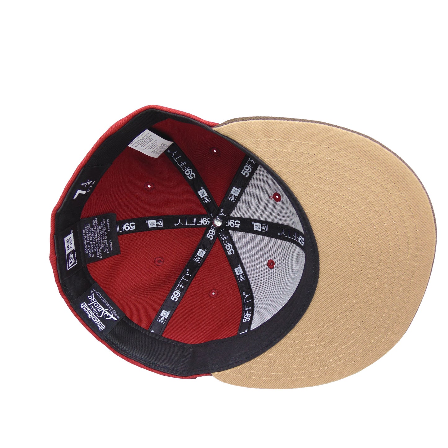 CHEECH & CHONG "Up in Smoke" Custom New Era 59FIFTY cap Brick Red