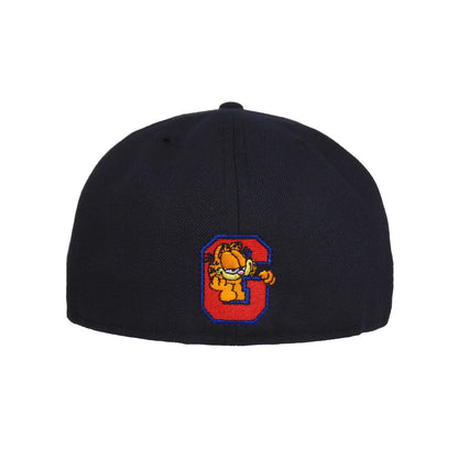Garfield New Era 59FIFTY Cap Navy navy
blue Back View