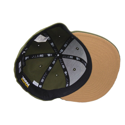 SOUTH PARK Cartman Custom New Era 59FIFTY cap Olive olive
khaki Undervisor View