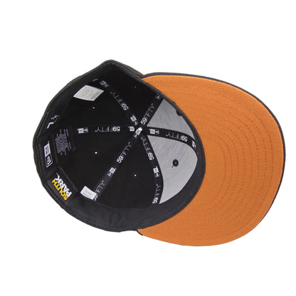 SOUTH PARK Kenny Custom New Era 59FIFTY cap Black black 
burnt orange Undervisor View