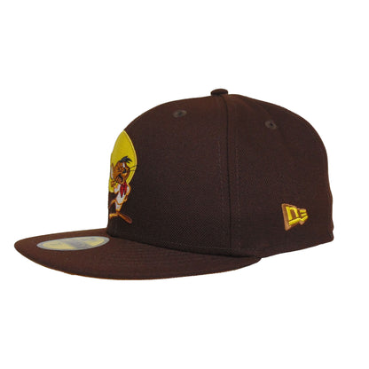 Looney Tunes Speedy Gonzales New Era 59FIFTY Cap burnt wood dark brown Side View