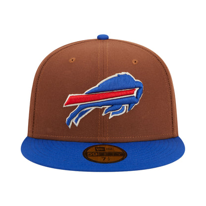Buffalo Bills New Era Cap Harvest Pack brown
blue Front View