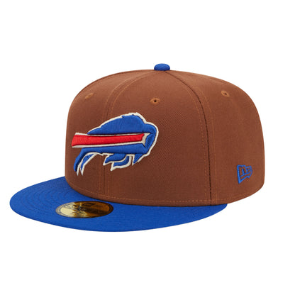 Buffalo Bills New Era Cap Harvest Pack brown
blue Back View
