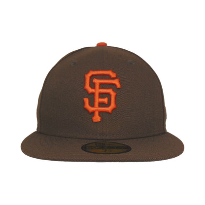 San Francisco Giants New Era Cap Brown brown Front View