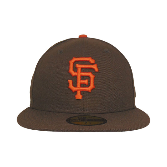 San Francisco Giants New Era Cap Brown