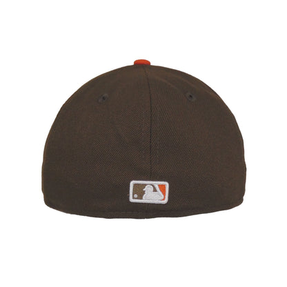 San Francisco Giants New Era Cap Brown brown Back View