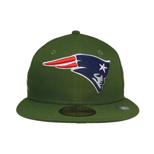 New England Patriots 59FIFTY New Era Cap Rifle Green SBXXIX