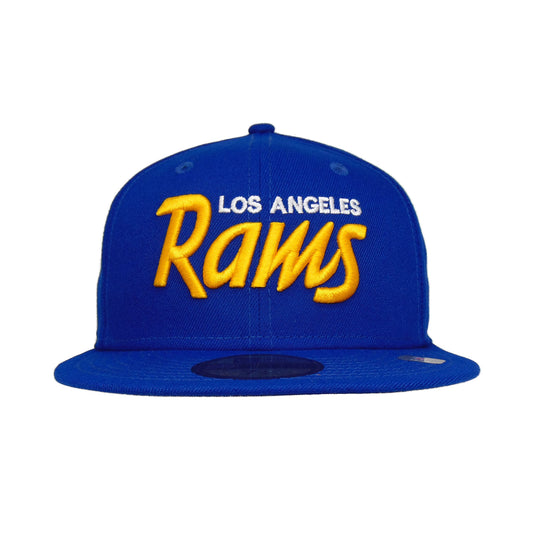 Los Angeles Rams Custom New Era 59FIFTY Cap Royal