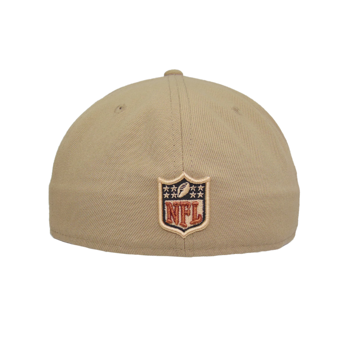 Chicago Bears Custom New Era 59FIFTY Cap Beige Black